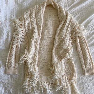 Boho Cream Cardigan
